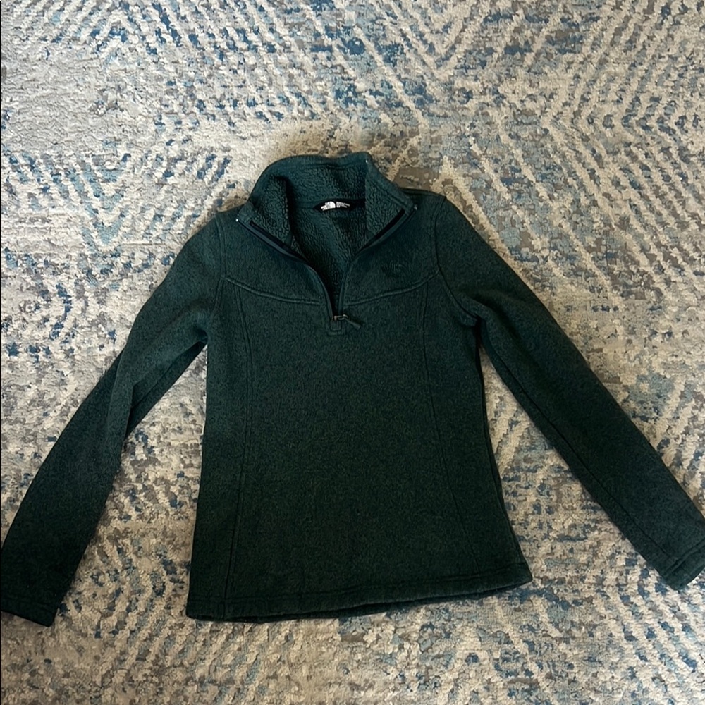 Women's Green Pullover Sweater